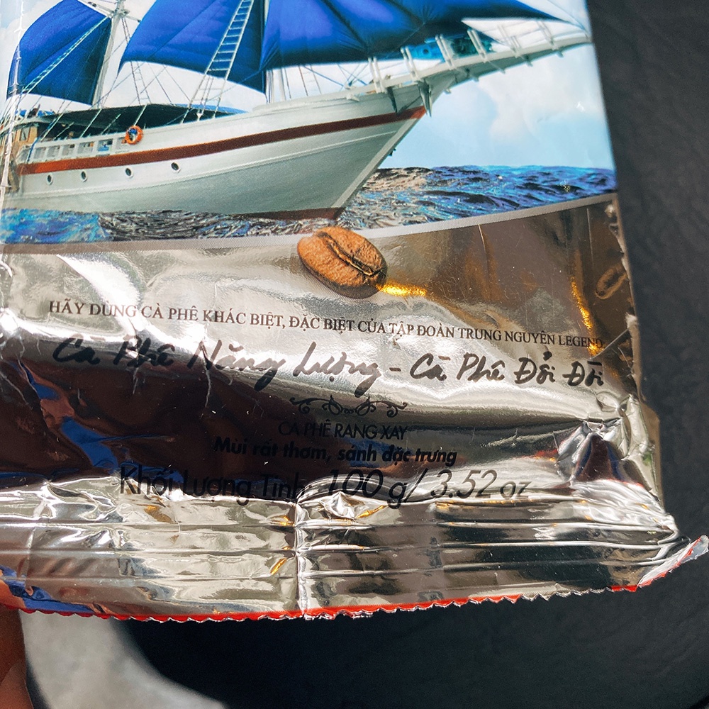 Bịch x 100gr Cà phê Trung Nguyên S chinh phục thành công