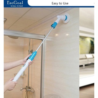 Chổi điện đánh sạch mọi vết bẩn 3 đầu Hurricane Spin Scrubber - LHệ Gian Hàng để nhận KM Ạ