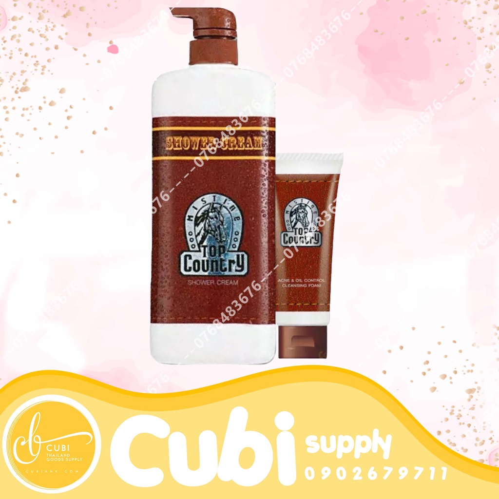 Sữa Tắm Ngựa Nâu Mistine Top Country Thái Lan - 500ML