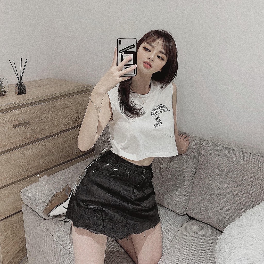 [BÁN SỈ] Chân Váy Bò/ Chân Váy Jeans Nữ Dáng Ngắn Co Dãn Siêu Hot_Phong Cách Hàn Quốc | BigBuy360 - bigbuy360.vn