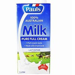 Sữa tươi TT Nguyên kem, Ít Béo 100%  Australia milk Low Fat Pauls 1L