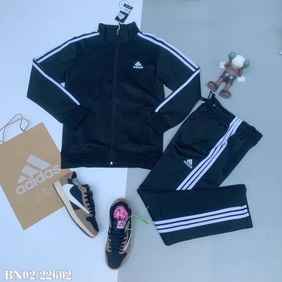Bộ thu đông adidas soc nam full cả áo khoác+ quần nỉ Đẹp