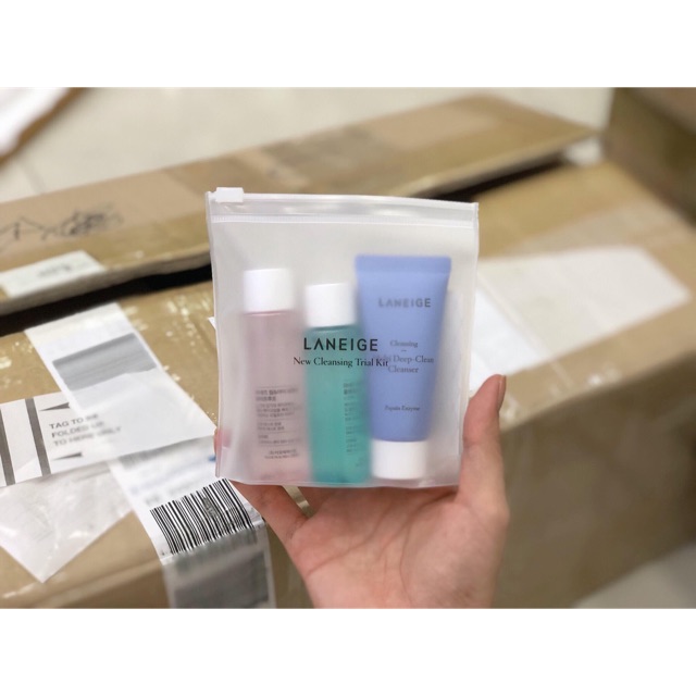 Bộ làm sạch da Laneige Cleansing Trial Kit ( 3 items)