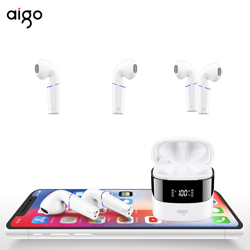 Tai Nghe AIGO TWS2-F Thể Thao Không Dây Bluetooth Loại Nhét Trong Tai