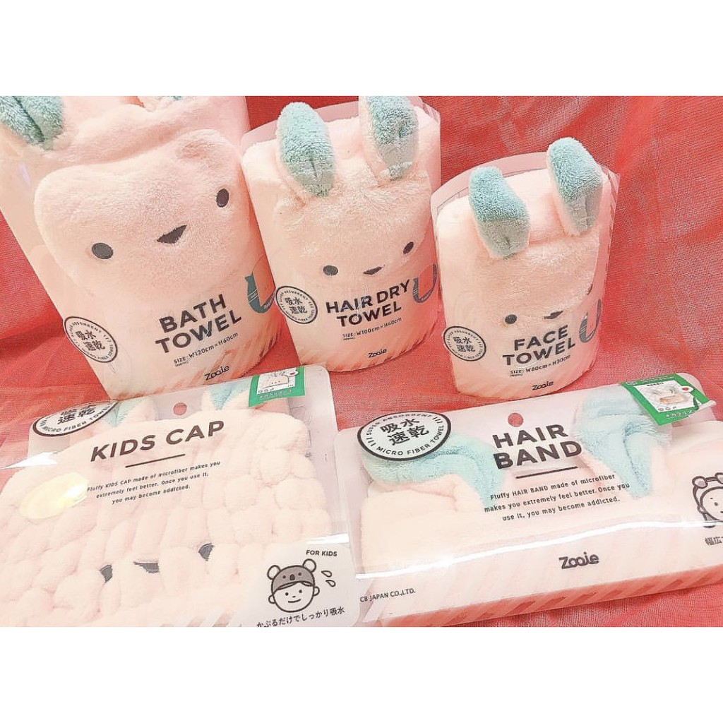 Băng đô Skincare &amp; Make up ZOOIE - JAPAN