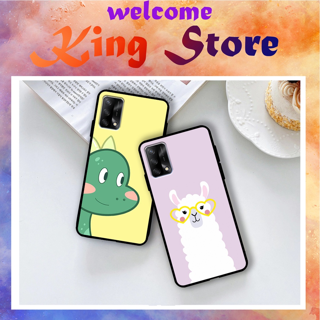 Ốp lưng Oppo A54 (4G/5G) - Oppo A55 (4G/5G) - Oppo A74 (4G/5G) - Oppo A76 in hình các con vật siêu dễ thương, giá tốt