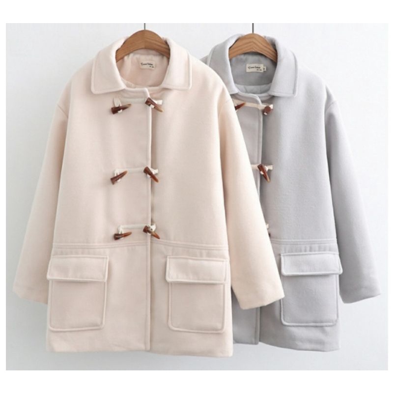 Khuy/nút gỗ hình chóp 12 chiếc/12k