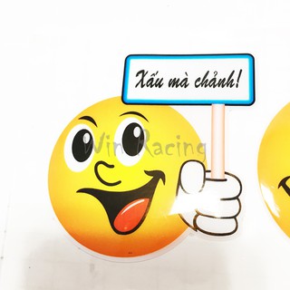 Logo nổi,icon mặt cười,tem cảnh  báo