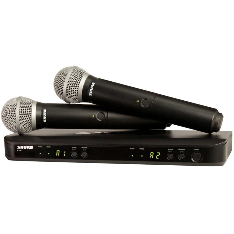 Micro Shure BLX288A/SM58