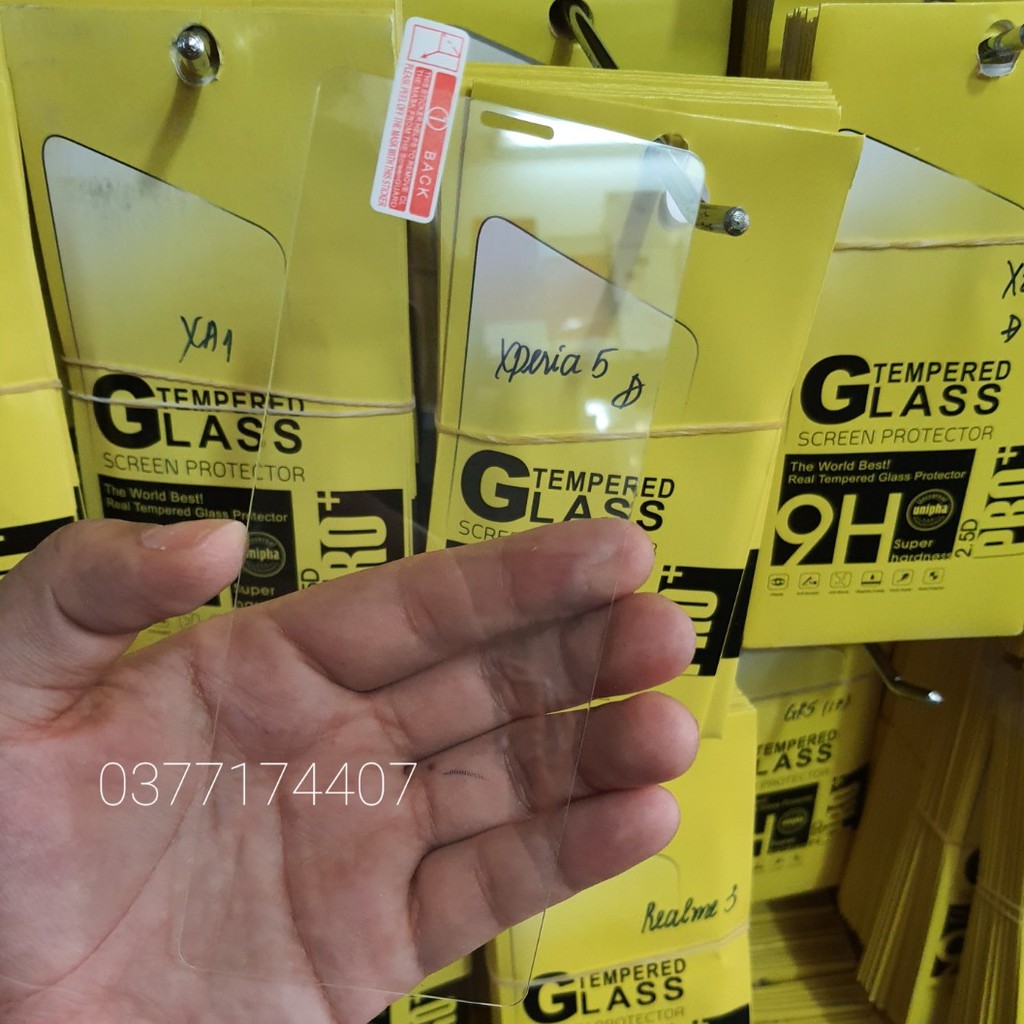 Bộ 3 dán kính cường lực cho Sony Xperia 5 chống vỡ cao cấp