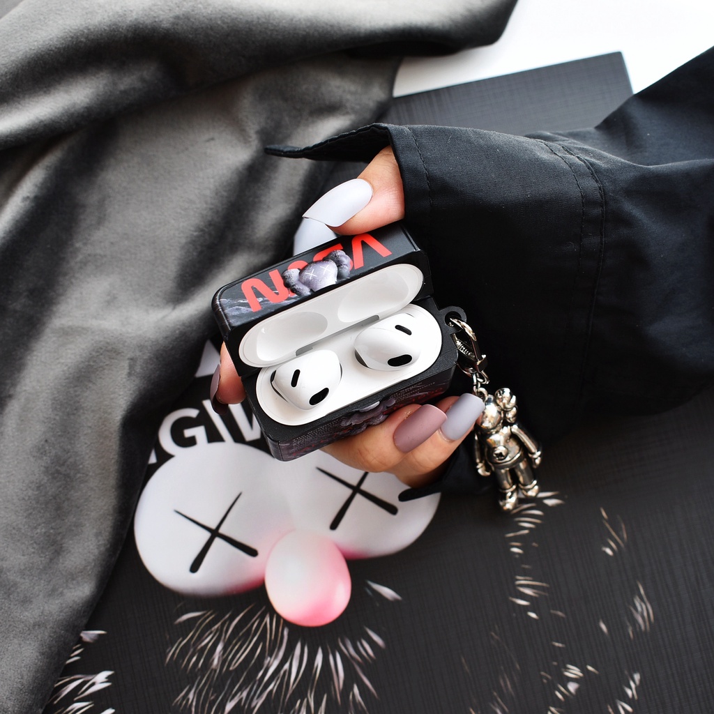 Vỏ Bảo Vệ Hộp Sạc Tai Nghe Airpods 3 Pro 2 3 Họa Tiết Hoạt Hình Nasa / kaws / kaws Dễ Thương Ốp