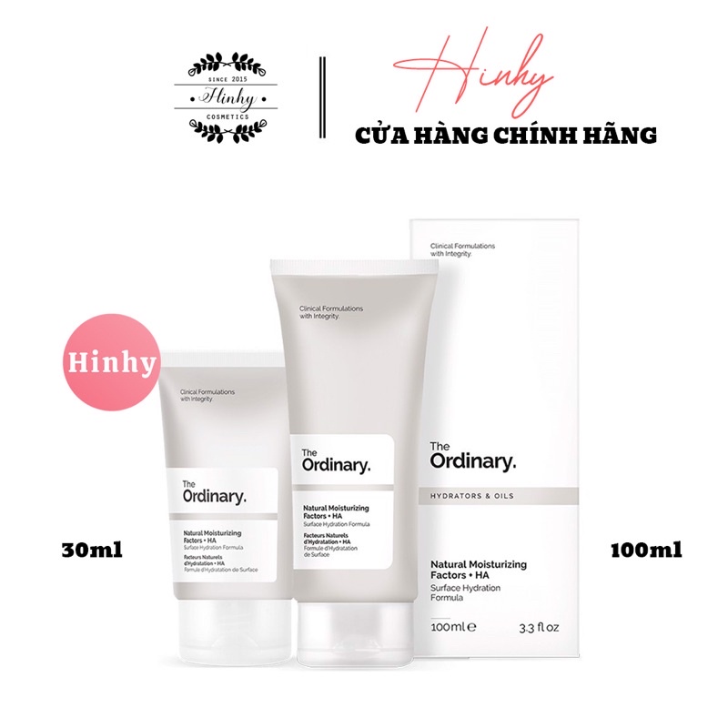 KEM DƯỠNG ẨM THE ORDINARY NATURAL MOISTURISING FACTORS+ HA