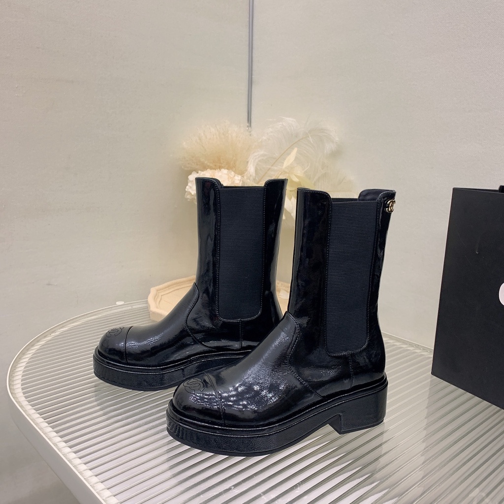 Bốt cao cổ da thật thời trang cao cấp cho nữ phong cách sang trọng