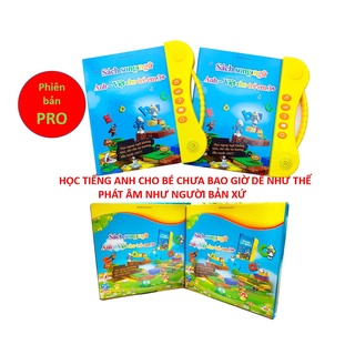 [BẢN PRO]SÁCH ĐIỆN TỬ SONG NGỮ VIỆT-ANH - GIÚP TRẺ HỌC TỐT CHỮ CÁI TIẾNG ANH-VIỆT TỪ 1 - 7 TUỔI