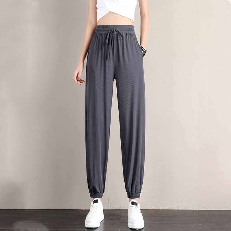 Quần Dài Nữ Ống Rộng Lưng Cao Thời Trang Hàn Quốc