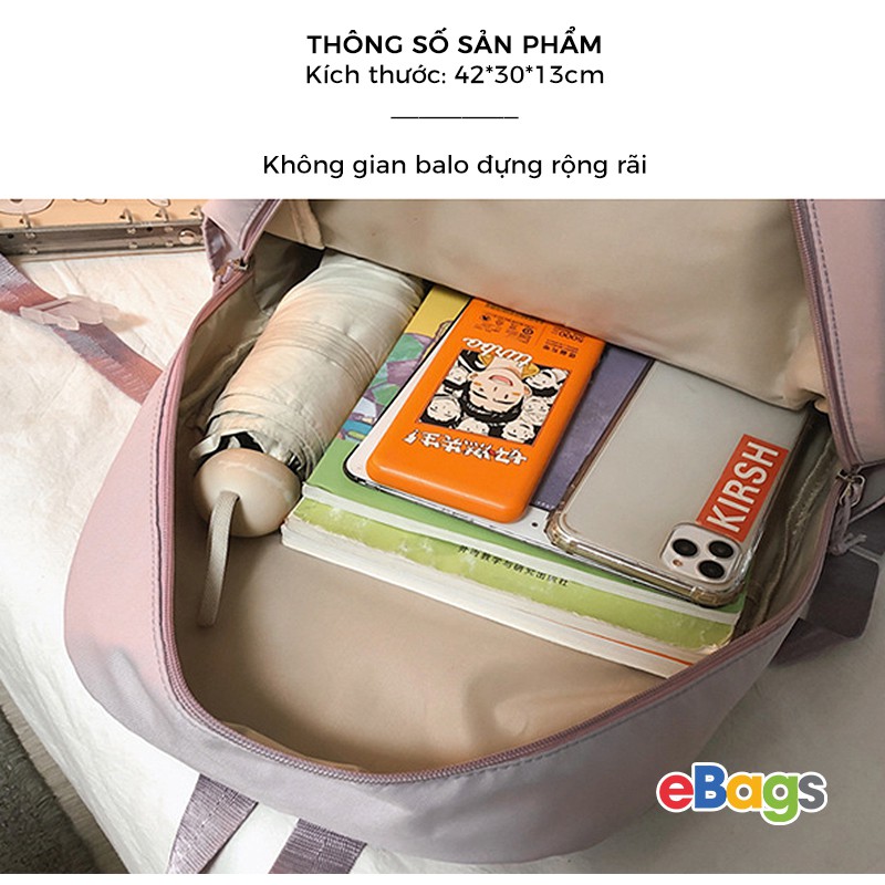 [HOT] Balo Nữ Thời Trang Phong Cách Hàn Quốc Trẻ Trung Cá Tính BEB1480