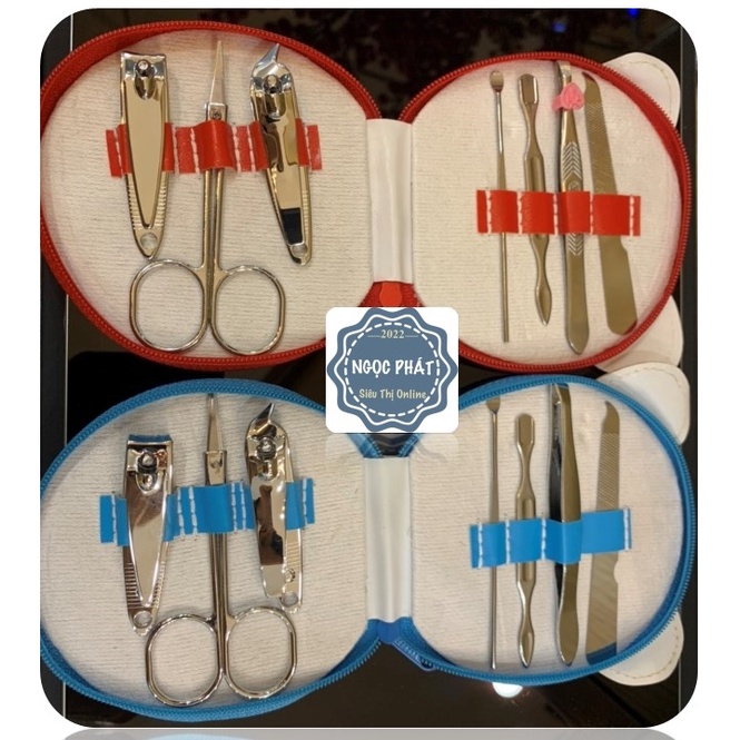 BỘ CẮT, BẤM DŨA MÓNG 7 MÓN TIỆN DỤNG - HỘP HÌNH MÈO DỄ THƯƠNG