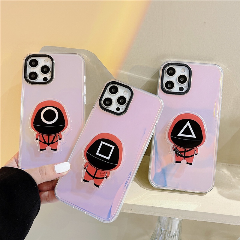 Giá đỡ điện thoại Suntaiho dạng gập hình nhân vật game hoạt hình 3D thời trang cho iPhone Samsung