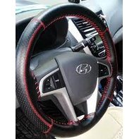 Bọc vô lăng tự khâu tiện dụng dùng chung cho các dòng xe con, xe tải da công nghiệp khâu đơn giản có video hướng dẫn