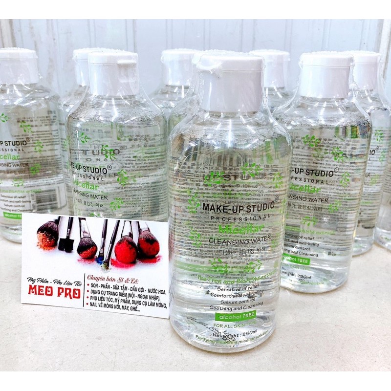 nước tẩy trang Make-up studio - Professional Micellar Cleansing Water