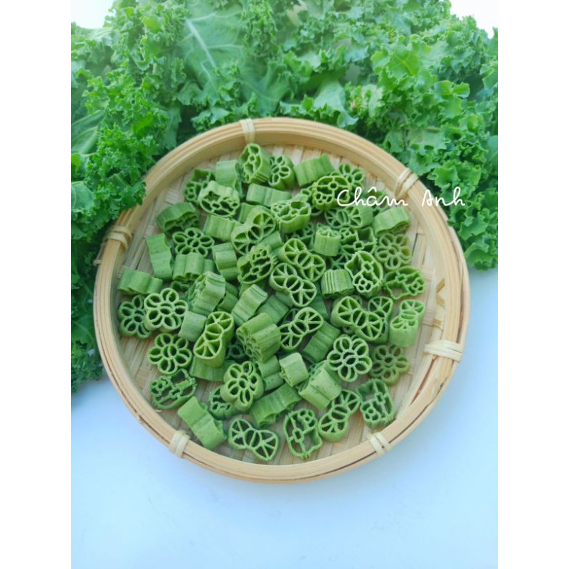 Nui rau củ cho bé - nui nhiều hình