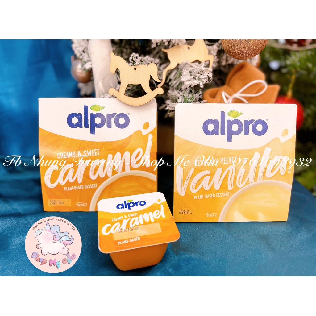 Váng sữa đậu nành Alpro 100% thực vật : Dành cho trẻ em và cả gia đình