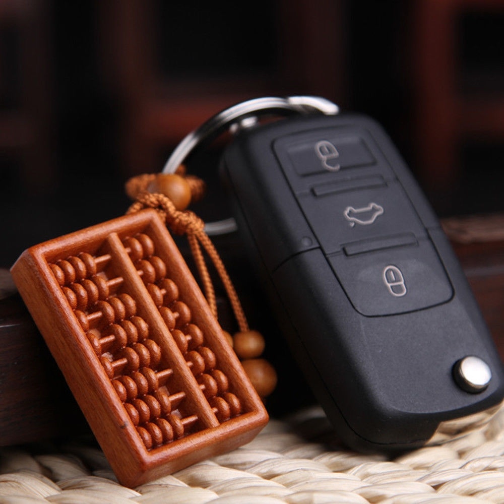 Móc khóa kiểu bàn tính cổ điển độc đáo
