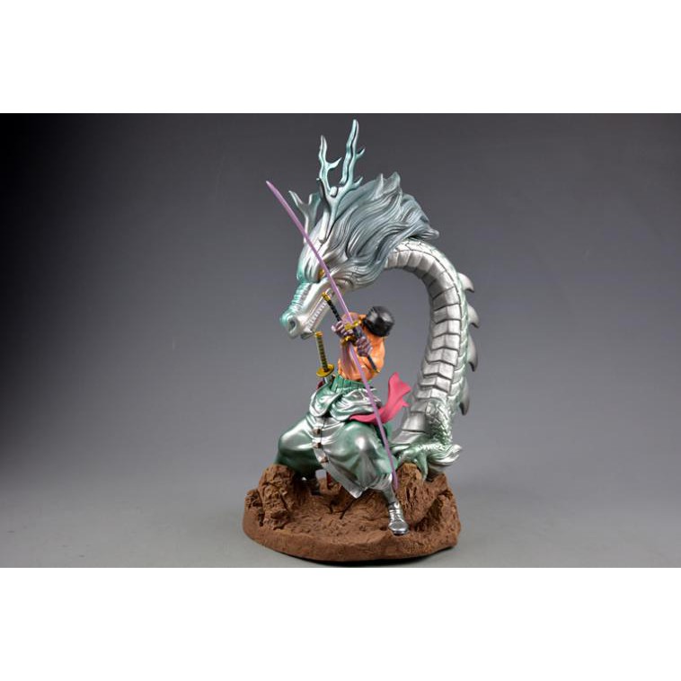 Mô hình Zoro rồng xanh 32cm Figure Dragon Zoro Tatsumaki Ver. - Mô hình One Piece