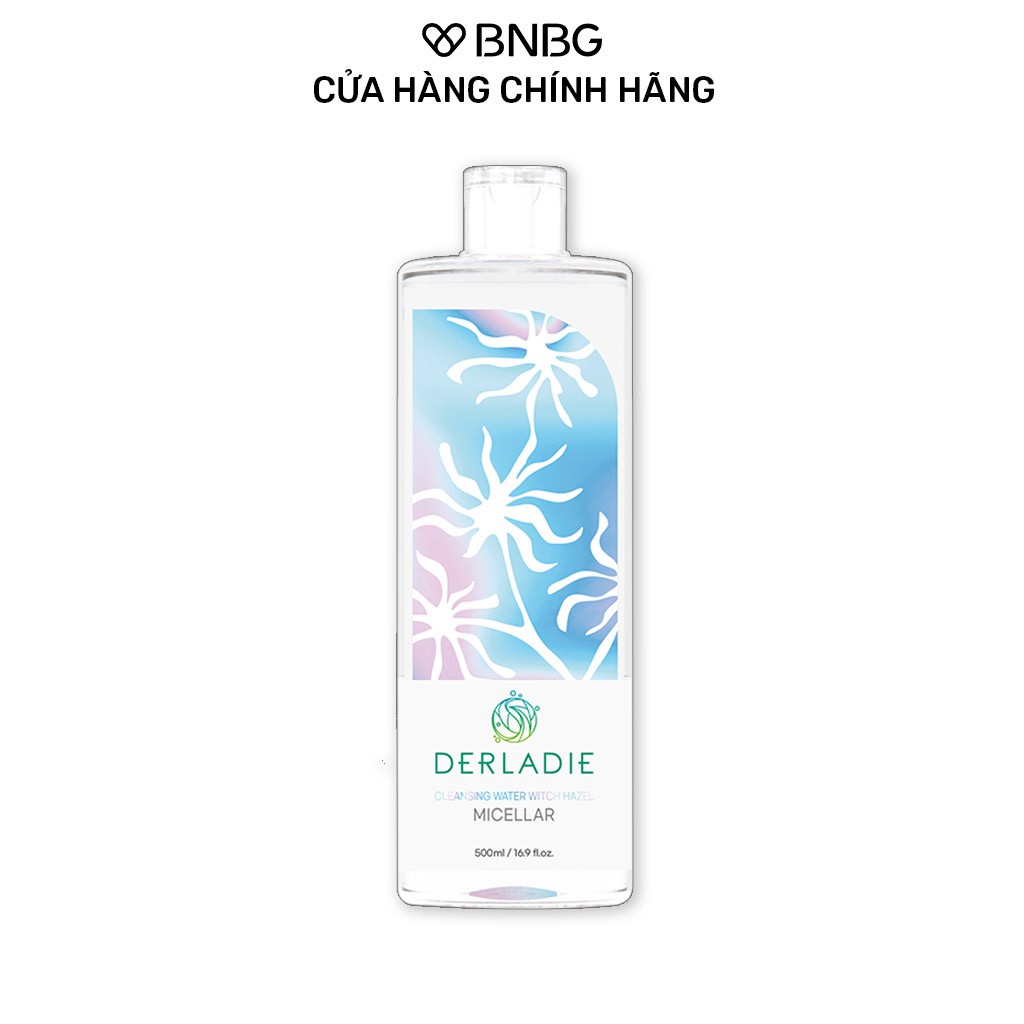 [Mã FMCGMALL -8% đơn 250K] [MUA 1 TẶNG 1] Nước tẩy trang Derladie Cleansing Water Witch Hazel 500ml