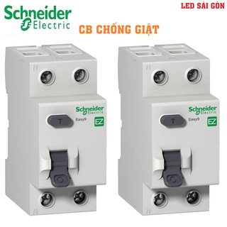 Cb chống giật schneider,aptomat chống giât,cầu dao chống rò schneider,rcbo ez9d