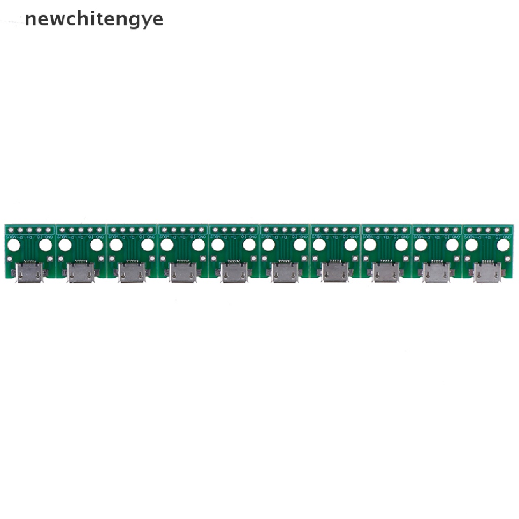 Set 10 Bảng Mạch Chuyển Đổi MICRO USB Sang DIP 5Pin Female Chất Lượng Cao