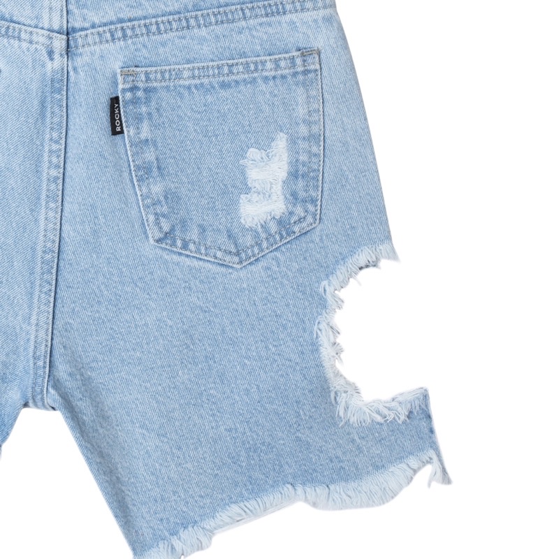 Short rách cá tính lowhigh jeans