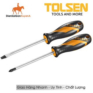 Bộ 2 tua vít đầu dẹp và bake crv tolsen 20182