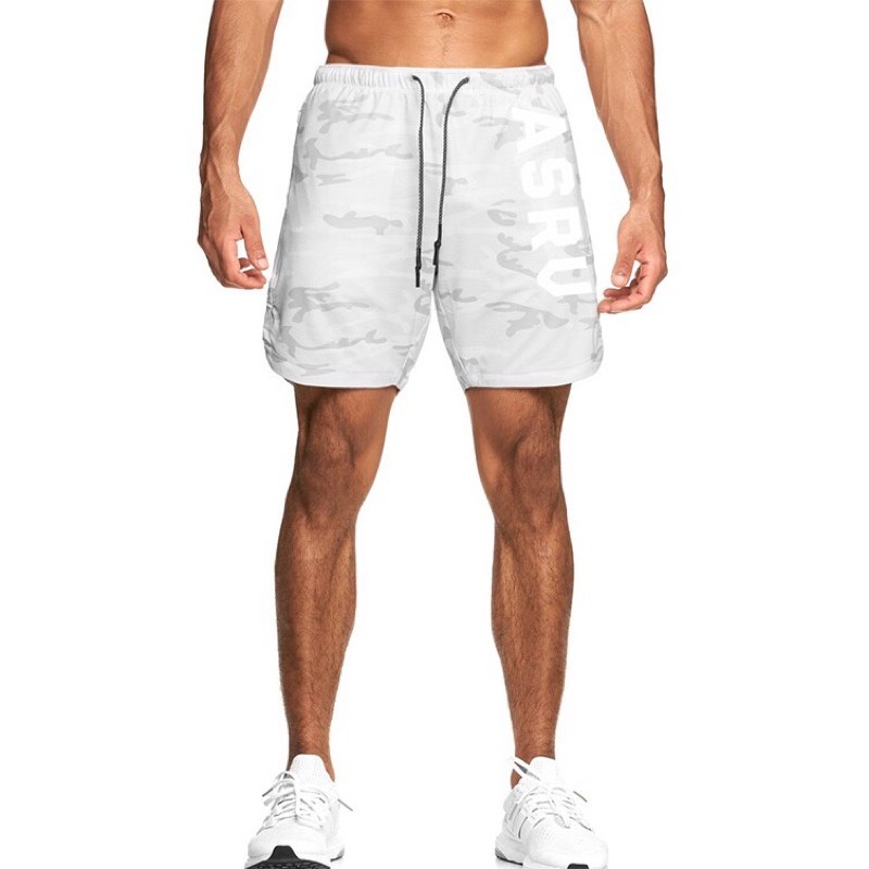 Quần đùi nam tập gym, chạy bộ ASRV chất đẹp, có video sản phẩm | BigBuy360 - bigbuy360.vn