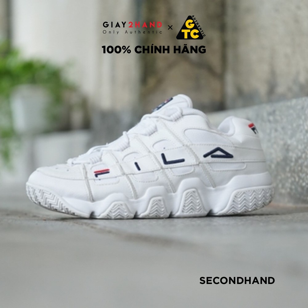 Giày Thể Thao FILA BARRICADE XT 97 FS1HTB1051X-WWT GIÀY CŨ CHÍNH HÃNG