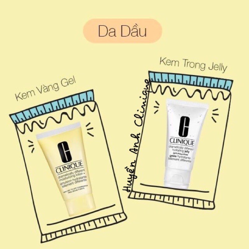 Kem dưỡng ẩm Clinique Dramatically Gel 125ml DA DẦU/ DA KHÔ