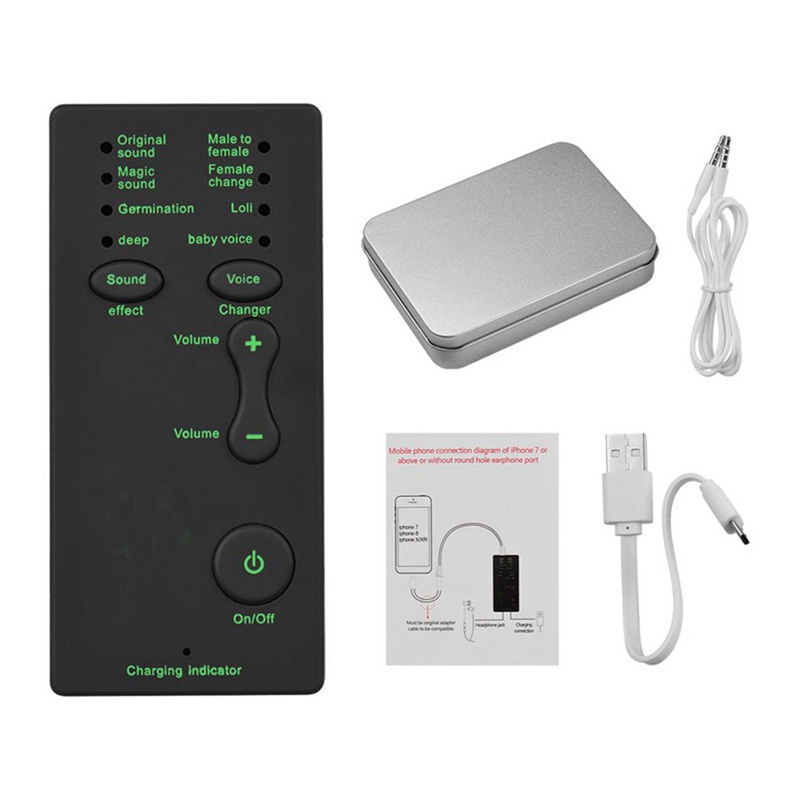 Thiết Bị Thay Đổi Giọng Nói Với 7 Âm Thanh Khác Nhau Cho Máy Tính