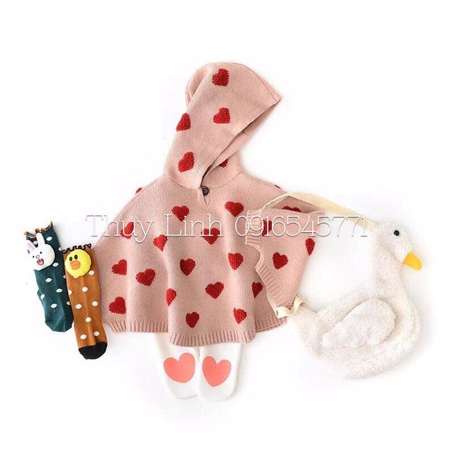 Áo choàng tim linh linh | BigBuy360 - bigbuy360.vn