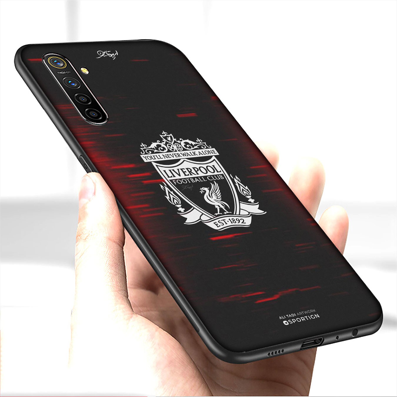 Ốp điện thoại silicon mềm hình logo Liverpool cho iPhone XR X XS Max 7 8 6 6s Plus + 6Plus 7Plus 8Plus