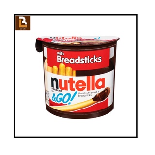 Bánh que chấm chocolate nutella & go breadsticks 52g