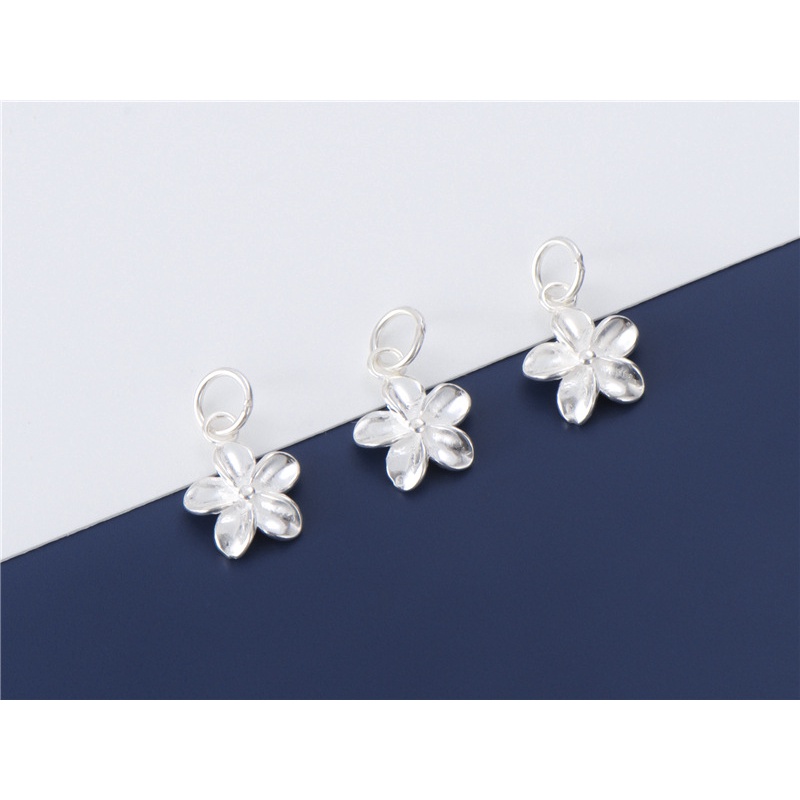 Mặt Dây Chuyền Bạc S925 Hình Hoa Xinh Xắn