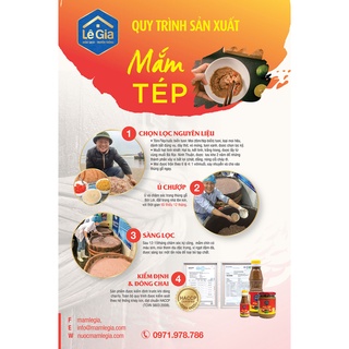 Mắm tép Lê Gia can 2kg