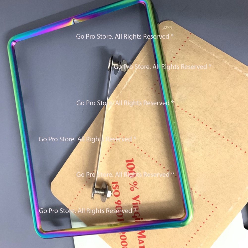 Bộ Khung Biển Số 7 MÀU LOẠI ĐẶC BIỆT Gắng Xe Máy, Xe Đạp Điện