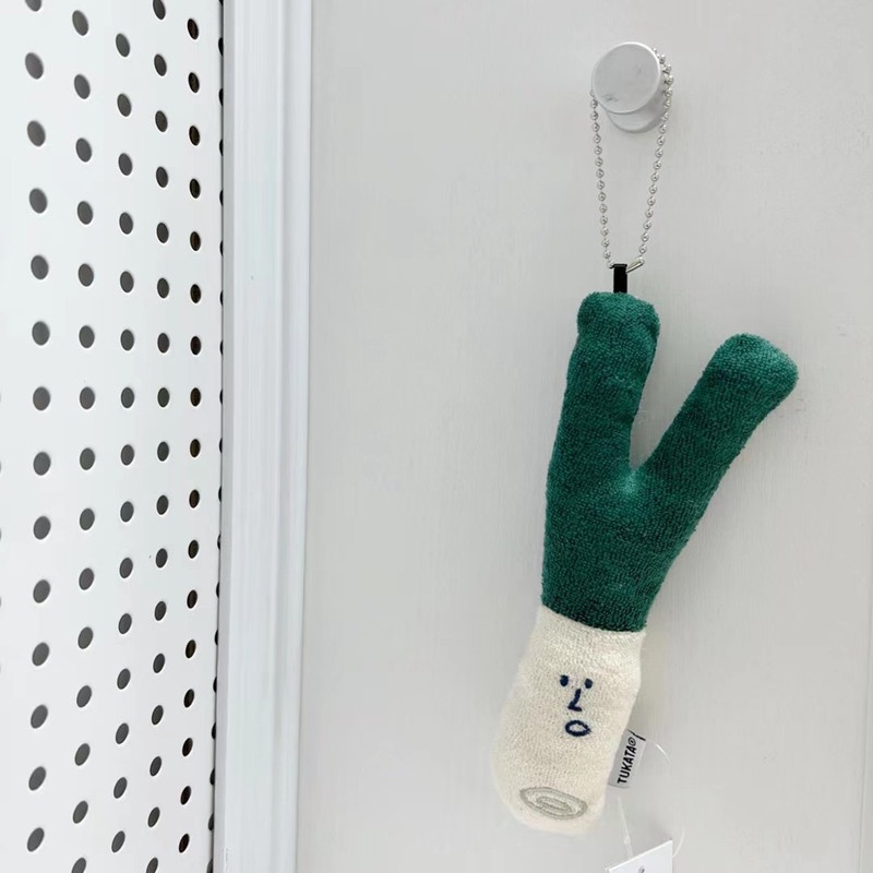 Móc Khóa Hình Rau Củ Quả Nhồi Bông Đáng Yêu