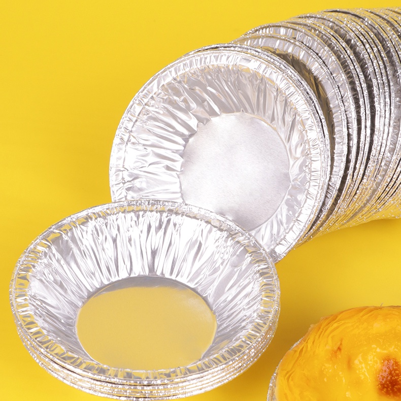 Khuôn làm bánh tart trứng bằng nhôm tiện dụng kích thước 7cm FAMAHA