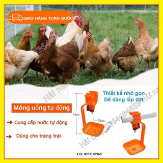 MÁNG UỐNG NƯỚC TỰ ĐỘNG CHO GÀ