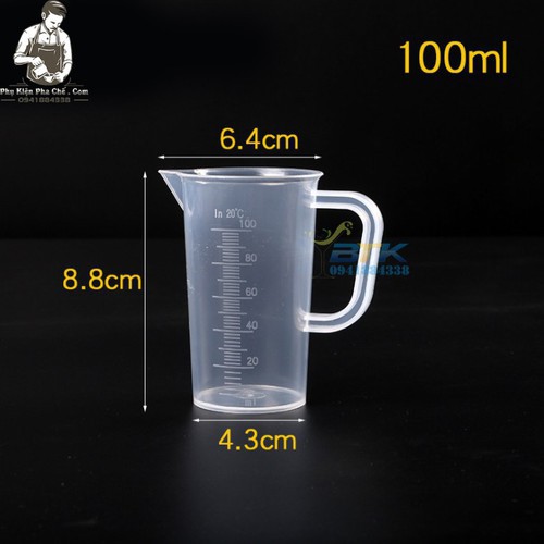 Ca 100ml Có Vạch Chia Định Mức - NC100ML
