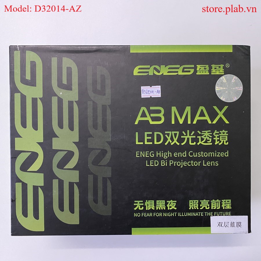 Đèn bi cầu led ô tô 3 inch công suất 33w 41w cos pha blue film x-bright - ảnh sản phẩm 1