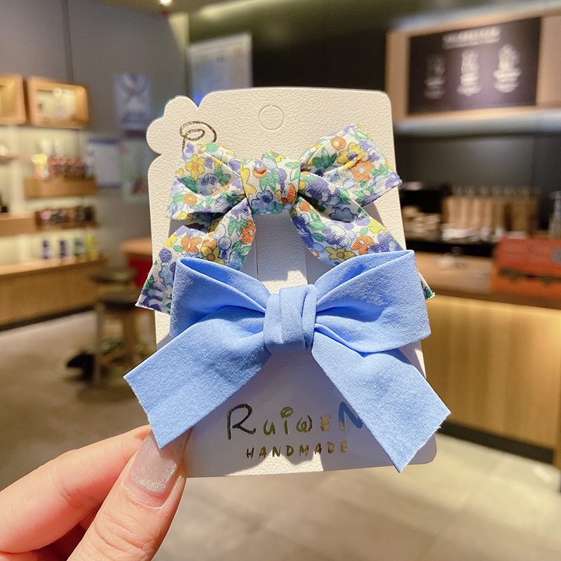 Kẹp Tóc Kiểu Nơ Đáng Yêu Dành Cho Bé Gái