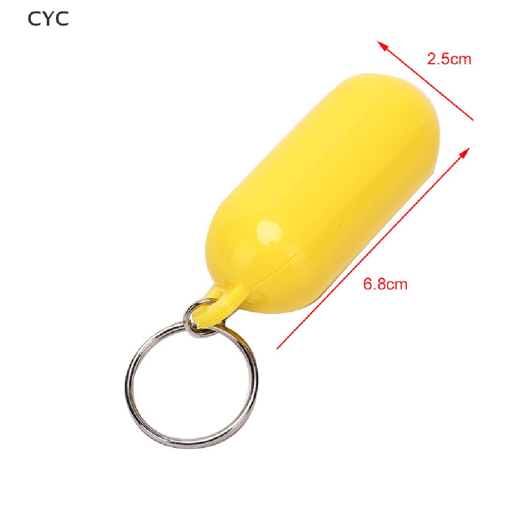 CYC Kayak Floating Keyring Buoyant Key Ring Marine Sailing Boat Float Canal Keychain CY